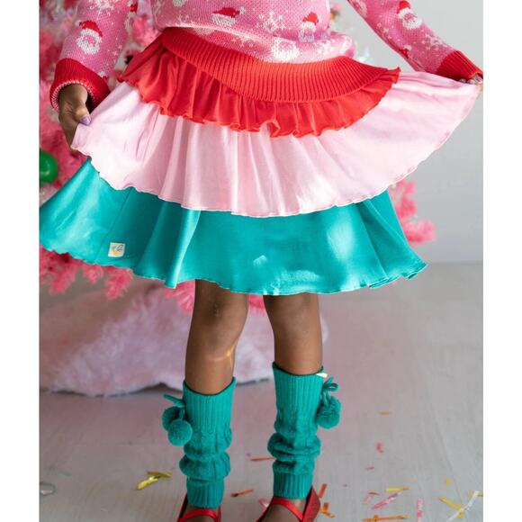 Wildflowers Clothing Holiday Wonderland Darling Dancer Skirt - Picture 1 of 4